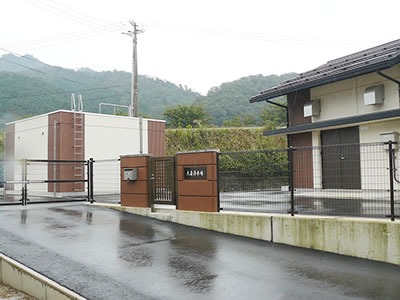 ●兵庫県　養父市<br />大森浄水場測量設計業務